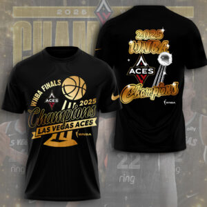 Las Vegas Aces 2025 WNBA Champions 3D Apparel - TMTHU1413