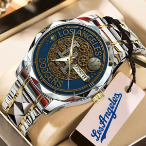 Los Angeles Dodgers Alloy Luxury Quartz Watch - TMTHU1662