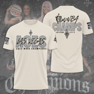 Las Vegas Aces 2025 WNBA Finals Champions 3D Apparel - TANTN17355