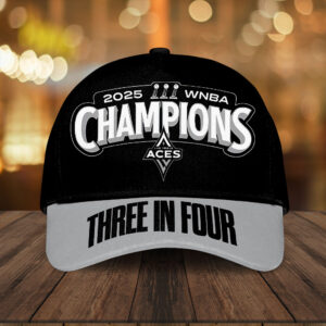 Las Vegas Aces 2025 WNBA Finals Champions Classic Cap - TANTN17438