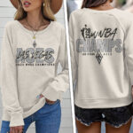 Las Vegas Aces 2025 WNBA Finals Champions Round Neck Raglan Sleeve Sweatshirt – TANTN17427
