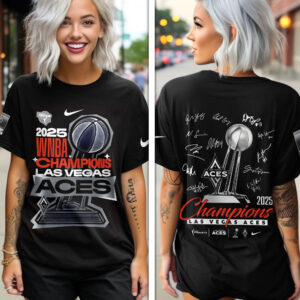Las Vegas Aces 2025 WNBA Finals Champions 3D Apparel - TANTN17431