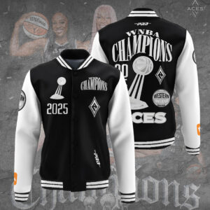 Las Vegas Aces 2025 WNBA Finals Champions Varsity Jacket - TANTN17446