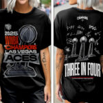 Las Vegas Aces 2025 WNBA Finals Champions 3D Apparel – HOATT13763
