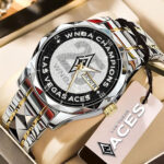 Las Vegas Aces 2025 WNBA Champions Alloy Luxury Quartz Watch – TMTHU1486