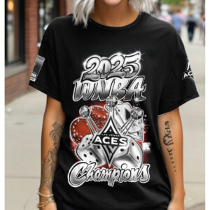Las Vegas Aces 2025 WNBA Finals Champions 3D Apparel - TANTN1756