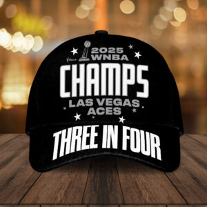Las Vegas Aces 2025 WNBA Finals Champions Classic Cap - TANTN17342