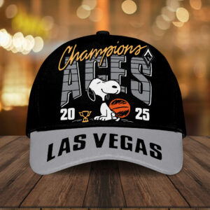 Las Vegas Aces 2025 WNBA Finals Champions Classic Cap - TANTN17435