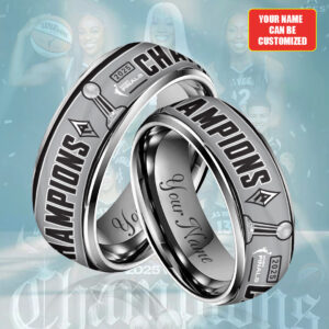 Personalized Las Vegas Aces 2025 WNBA Finals Champions Custom Alloy Ring - TANTN17339