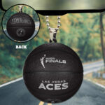 Las Vegas Aces 2025 WNBA Finals Champions Custom shape 2-sided Acrylic Car Ornament – TANTN17331