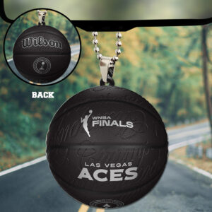 Las Vegas Aces 2025 WNBA Finals Champions Custom shape 2-sided Acrylic Car Ornament - TANTN17331