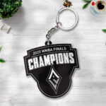 Las Vegas Aces 2025 WNBA Finals Champions Custom Shape 2-sided Keychain – TANTN17334