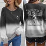 Las Vegas Aces 2025 WNBA Finals Champions Round Neck Raglan Sleeve Sweatshirt – TANTN17353