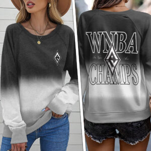 Las Vegas Aces 2025 WNBA Finals Champions Round Neck Raglan Sleeve Sweatshirt – TANTN17353