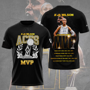 Las Vegas Aces x A'ja Wilson 3D Apparel - TMTHU1422