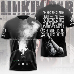 Linkin Park x Chester Bennington 3D Apparel - MAITM 8049