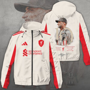 Liverpool FC 3D Windbreaker Jacket - TMTHU1430