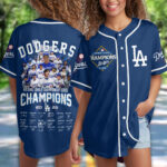 Los Angeles Dodgers 2025 National League Champions Baseball Jersey - HOATT14118