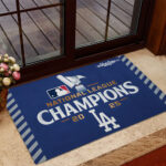 Los Angeles Dodgers  2025 National League Champions Doormat - TANTN17584