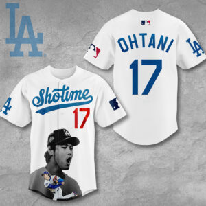 Los Angeles Dodgers x Shohei Ohtani Baseball Jersey - MAITM13480
