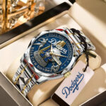 Los Angeles Dodgers  2025 National League Champions Alloy Luxury Quartz Watch - TANTN17713