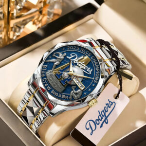 Los Angeles Dodgers  2025 National League Champions Alloy Luxury Quartz Watch - TANTN17713