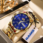 Los Angeles Rams x Rolex Alloy Luxury Quartz Watch - MAITM13400