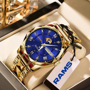 Los Angeles Rams x Rolex Alloy Luxury Quartz Watch - MAITM13400