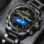 Los Angeles Chargers x Rolex Black Stainless Steel Watch – MAITM13212