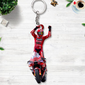 Marc Márquez Custom Shape 2-sided Keychain - TMTHU1263