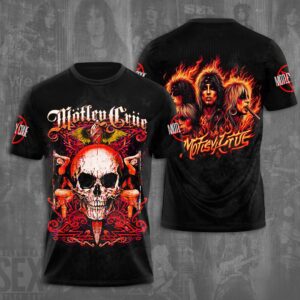 Mötley Crüe 3D Apparel - NGHIAVT 1455