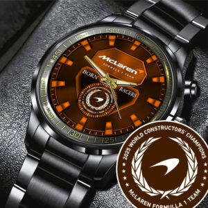 McLaren 2025 Constructor's Champions Black Stainless Steel Watch - MAITM13292