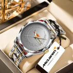 McLaren Formula 1 Team 2025 Constructors’ 10 Times Alloy Luxury Quartz Watch – TANTN17261