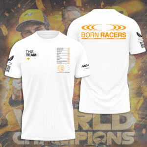 McLaren Formula 1 Team 2025 Constructors' 10 Times 3D Apparel - TANTN17186