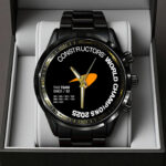 McLaren Formula 1 Team 2025 Constructors’ 10 Times Black Stainless Steel Watch – TANTN17266