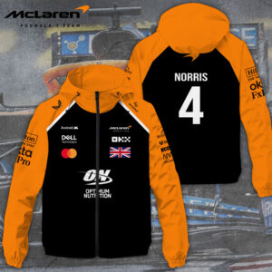 McLaren x Lando Norris 3D Windbreaker Jacket -  TANTN 10940