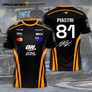 McLaren x Oscar Piastri 3D Apparel - TANTN11836