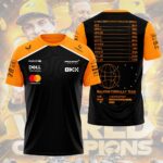 McLaren 2025 Constructors’ World Champions 3D Apparel – HOATT13611