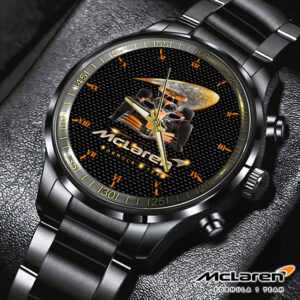 McLaren Black Stainless Steel Watch - HOATT 6062
