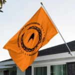 McLaren Formula 1 Team 2025 Constructors’ 10 Times 3D Double-side House Flag – TANTN17191