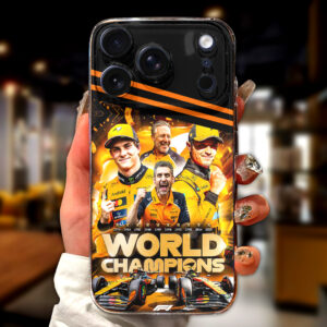 McLaren Formula 1 Team 2025 Constructors' 10 Times Phone Case - TANTN17196