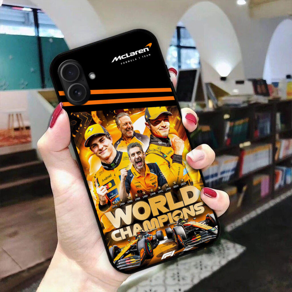 McLaren Formula 1 Team 2025 Constructors’ 10 Times Phone Case ...