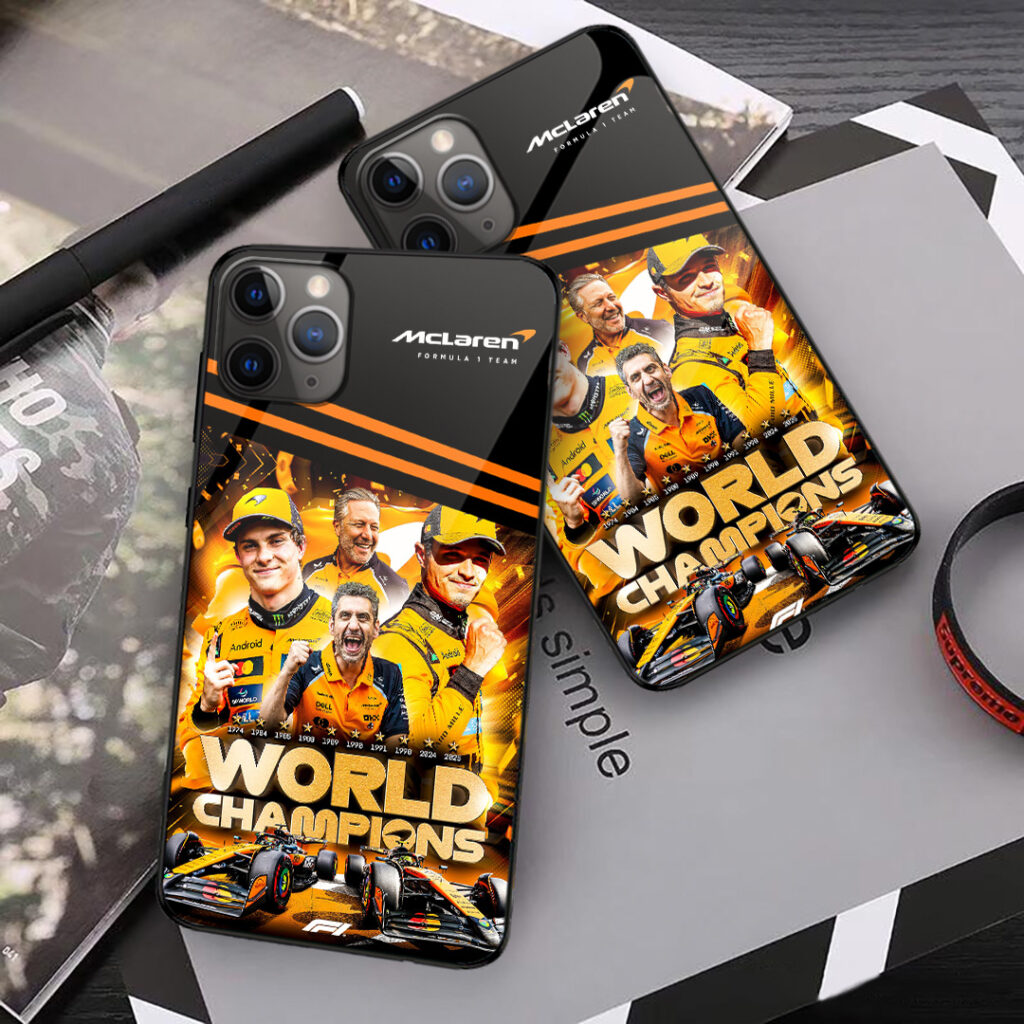 McLaren Formula 1 Team 2025 Constructors’ 10 Times Phone Case ...