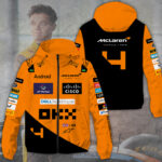 Mclaren x Lando Norris 3D Windbreaker Jacket – TANTN 8028