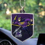 Melbourne Storm Custom Shape 2-sided Acrylic Car Ornament – HOATT13526