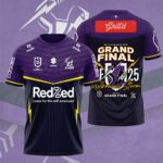 Melbourne Storm Grand Final 2025 3D Apparel - HOATT13520
