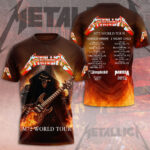 Metallica 2025 World Tour 3D Apparel - MAITM13334