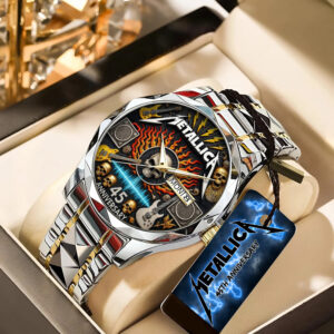 Metallica 45th Anniversary 2026 Alloy Luxury Quartz Watch - TANTN17217