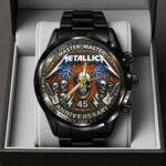 Metallica 45th Anniversary 2026 Black Stainless Steel Watch - TANTN17214