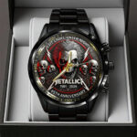 Metallica 45th Anniversary 2026 Black Stainless Steel Watch – TANTN17216